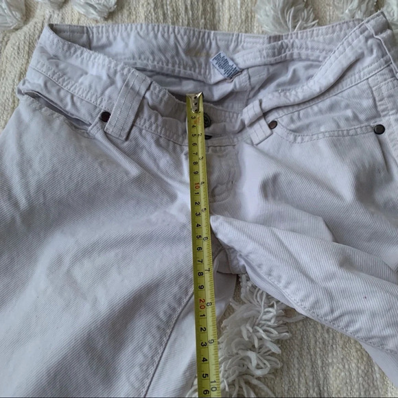 Abercrombie Y2K Lowrise White Jeans - Picture 6 of 9
